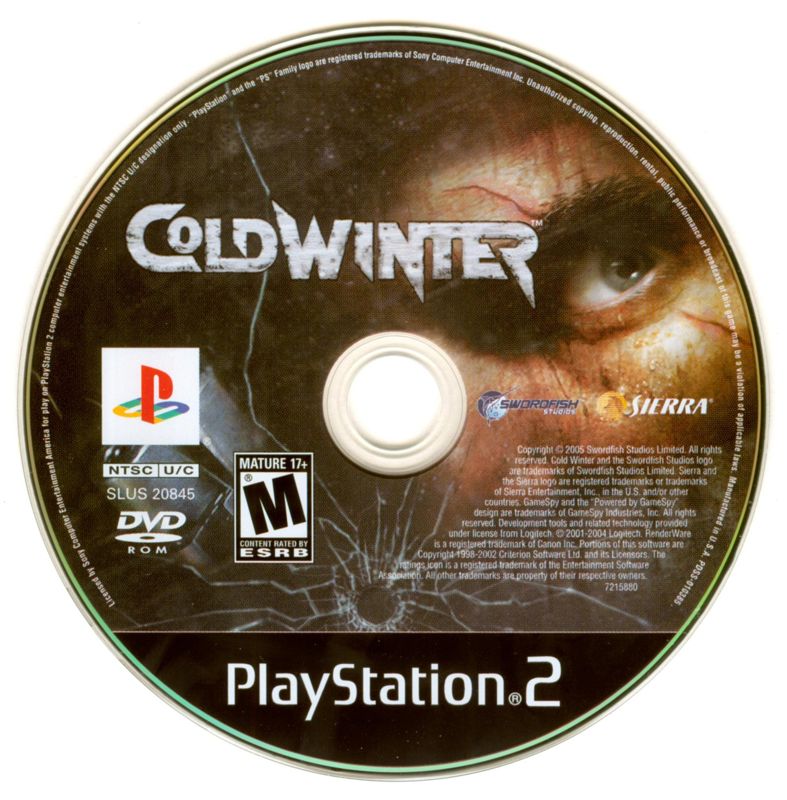 Cold Winter | PlayStation 2 | physical media | Region: North America | source-country=Canada,United States | Data by MobyGames.com