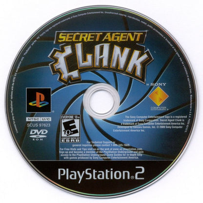 Secret Agent Clank | PlayStation 2 | physical media | region=North America | source-country=United States | zypher-v2 | moby-306a77e8dc0c | Data by MobyGames.com