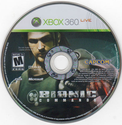 
Bionic Commando | Xbox 360 | physical media | Region: North America | source-country=United States | Data by MobyGames.com