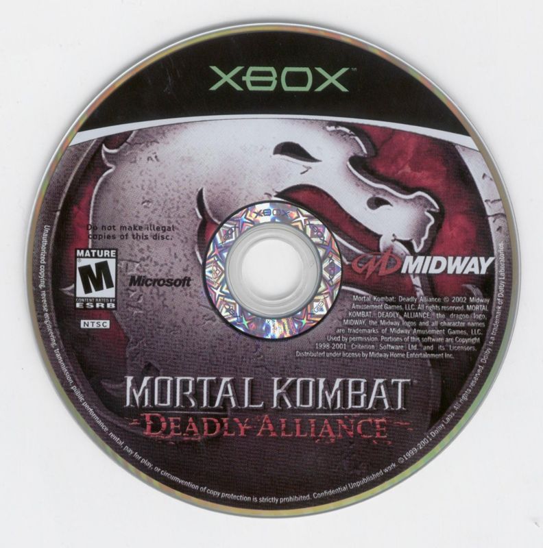 Mortal Kombat: Deadly Alliance | Xbox | physical media | region=North America | source-country=Canada,United States | zypher-v2 | moby-2205af012d65 | Data by MobyGames.com