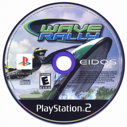 
Wave Rally | PlayStation 2 | physical media | Region: North America | source-country=United States | Data by MobyGames.com