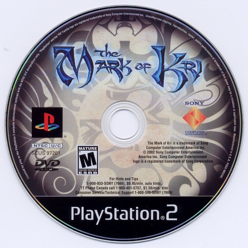 
The Mark of Kri | PlayStation 2 | physical media | Region: North America | source-country=United States | Data by MobyGames.com