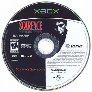 
Scarface: The World Is Yours | Xbox | physical media | Data by MobyGames.com