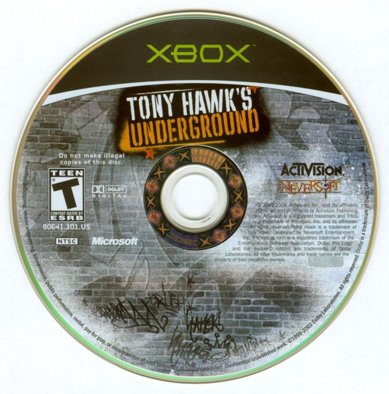 
Tony Hawk's Underground | Xbox | physical media | Data by MobyGames.com