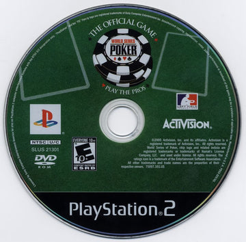 
World Series of Poker | PlayStation 2 | physical media | Region: North America | source-country=United States | Data by MobyGames.com