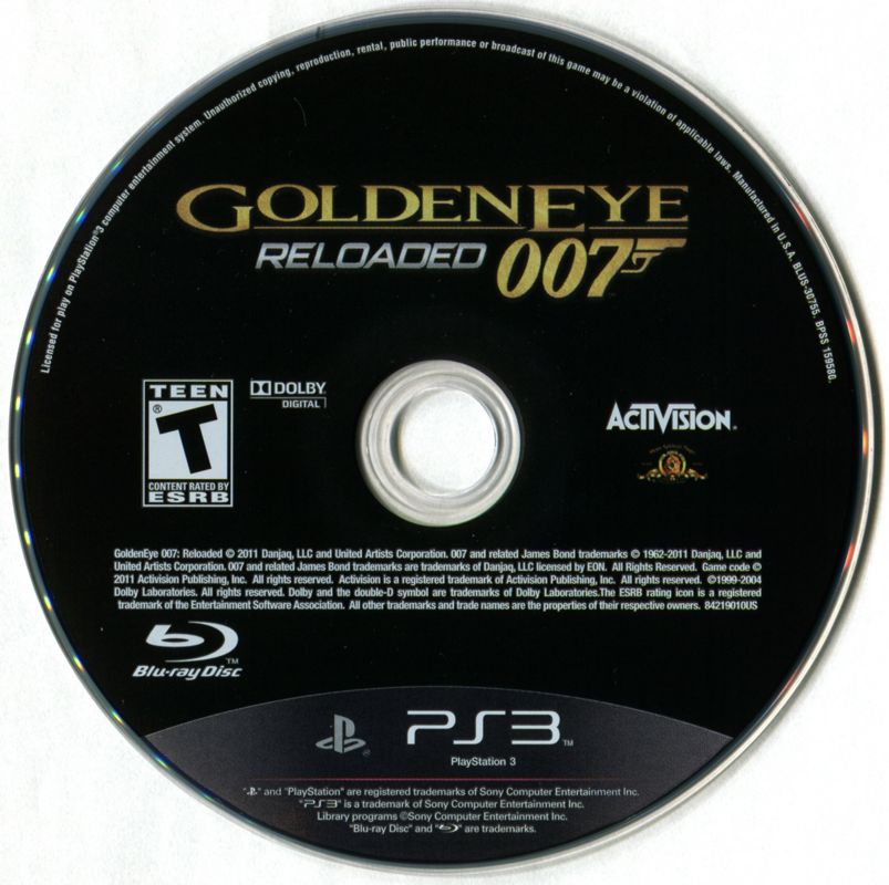 
GoldenEye 007: Reloaded | PlayStation 3 | physical media | Data by MobyGames.com