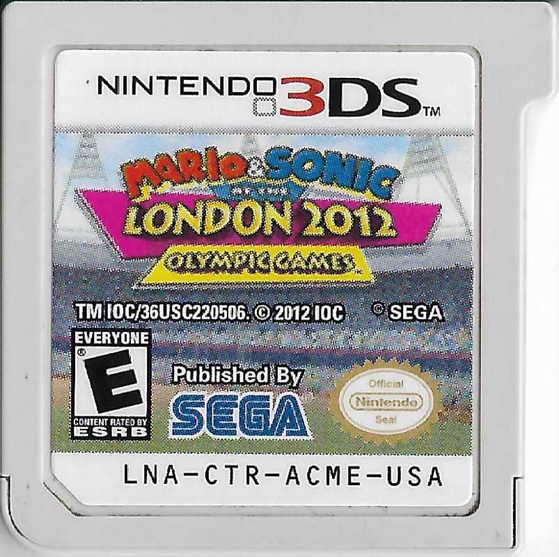 
Mario & Sonic at the London 2012 Olympic Games | Nintendo 3DS | physical media | Data by MobyGames.com