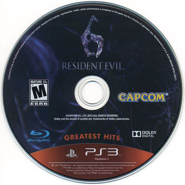 Resident Evil 6 | PlayStation 3 | physical media | region=North America | source-country=United States | zypher-v2 | moby-858e9a3cee68 | Data by MobyGames.com