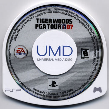 Tiger Woods PGA Tour 07 | PSP | physical media | region=North America | source-country=United States | zypher-v2 | moby-bf231cf43056 | Data by MobyGames.com