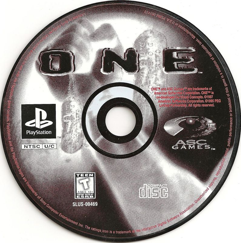 One | PlayStation | physical media | region=North America | source-country=Canada,United States | zypher-v2 | moby-b3d71028b4d1 | Data by MobyGames.com