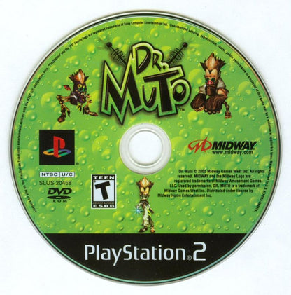 Dr. Muto | PlayStation 2 | physical media | region=North America | source-country=Canada,United States | zypher-v2 | moby-89bbe8f46798 | Data by MobyGames.com