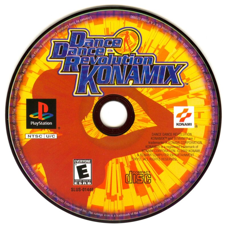 Dance Dance Revolution: Konamix | PlayStation | physical media | Region: North America | source-country=United States | Data by MobyGames.com