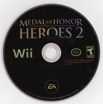 Medal of Honor: Heroes 2 | Wii | physical media | region=North America | source-country=United States | zypher-v2 | moby-f35fdecce71c | Data by MobyGames.com