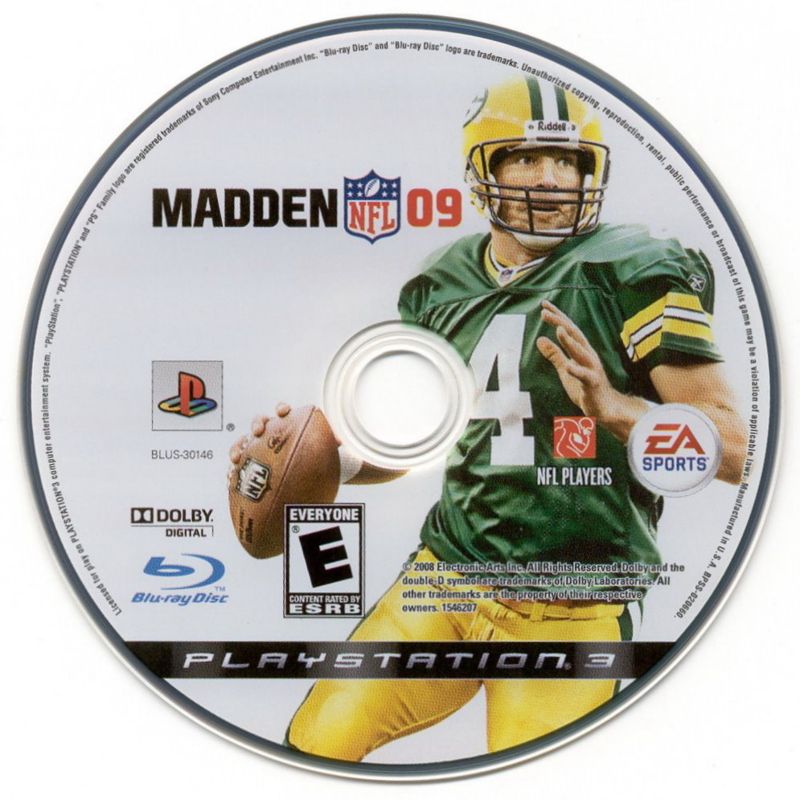 
Madden NFL 09 | PlayStation 3 | physical media | Data by MobyGames.com