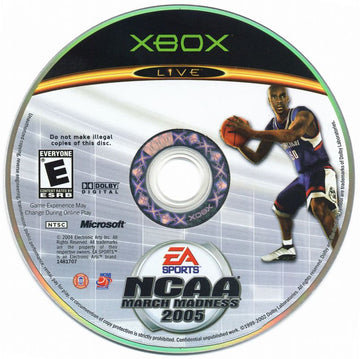 
NCAA March Madness 2005 | Xbox | game disc 1 of 1 | Data by MobyGames.com