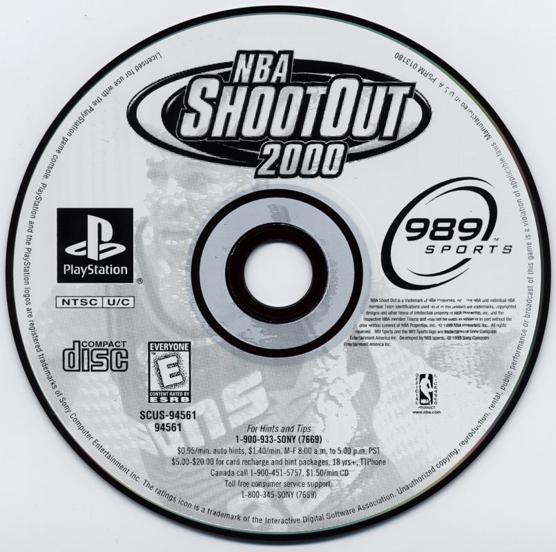 NBA ShootOut 2000 | PlayStation | physical media | region=North America | source-country=United States | zypher-v2 | moby-390ff3296ffb | Data by MobyGames.com