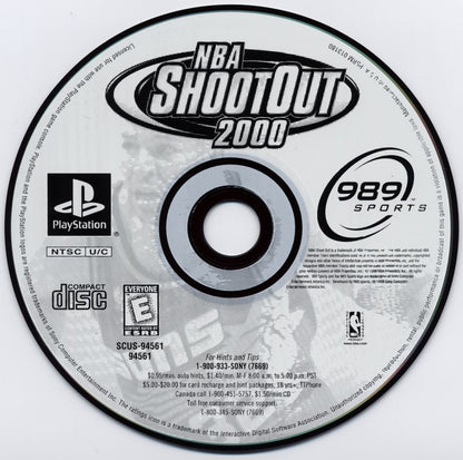 NBA ShootOut 2000 | PlayStation | physical media | region=North America | source-country=United States | zypher-v2 | moby-390ff3296ffb | Data by MobyGames.com