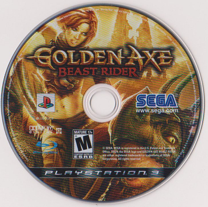 Golden Axe: Beast Rider | PlayStation 3 | physical media | Data by MobyGames.com