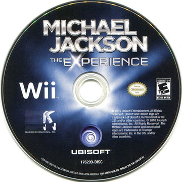 
Michael Jackson: The Experience | Wii | physical media | Region: North America | source-country=United States | Data by MobyGames.com