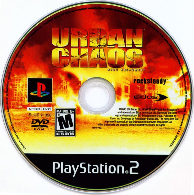 
Urban Chaos: Riot Response | PlayStation 2 | physical media | Data by MobyGames.com