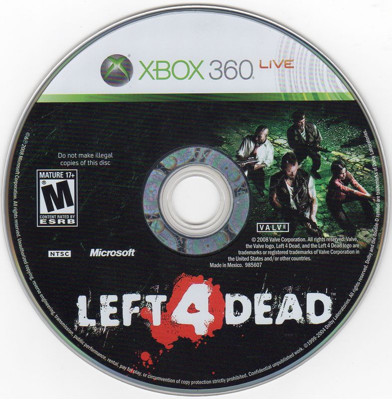 Left 4 Dead [Game of the Year Edition] | Xbox 360 | physical media | region=North America | source-country=United States | zypher-v2 | moby-7815dcdf0a57 | Data by MobyGames.com