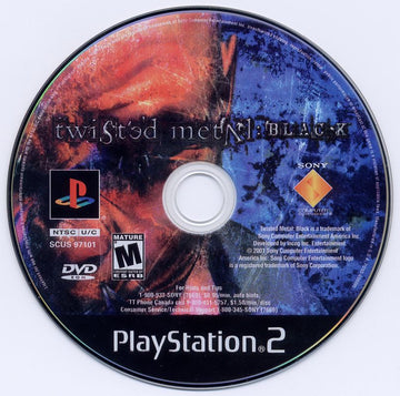 
Twisted Metal: Black | PlayStation 2 | physical media | Region: North America | source-country=Canada,United States | Data by MobyGames.com