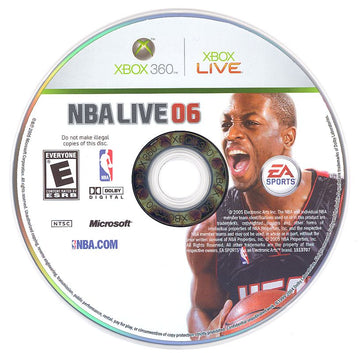 NBA Live 06 | Xbox 360 | physical media | region=North America | source-country=United States | zypher-v2 | moby-0f4a4224c7e3 | Data by MobyGames.com