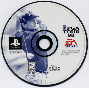 PGA Tour 98 | PlayStation | physical media | region=North America | source-country=United States | zypher-v2 | moby-0599e371218e | Data by MobyGames.com