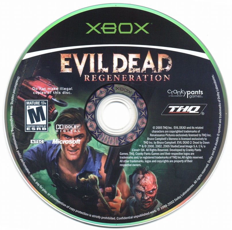 
Evil Dead: Regeneration | Xbox | physical media | Region: North America | source-country=United States | Data by MobyGames.com