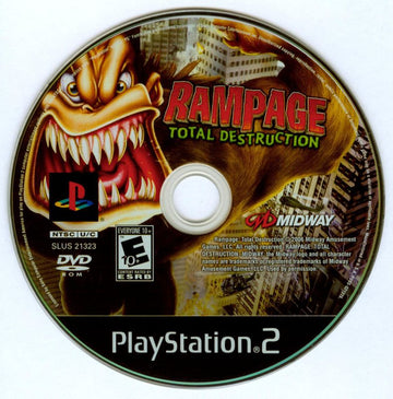 
Rampage: Total Destruction | PlayStation 2 | physical media | Data by MobyGames.com