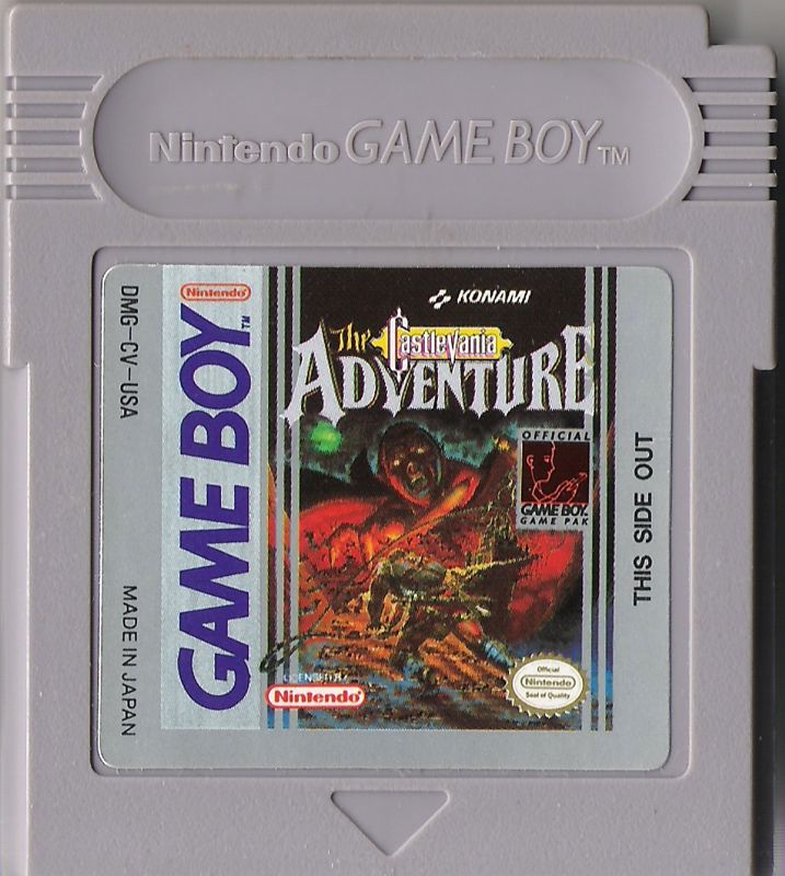 
Castlevania: The Adventure | Game Boy | physical media | Data by MobyGames.com