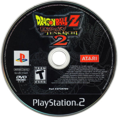 
Dragon Ball Z: Budokai Tenkaichi 2 | PlayStation 2 | physical media | Region: North America | source-country=Canada,United States | Data by MobyGames.com