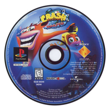
Crash Bandicoot: Warped | PlayStation | physical media | Data by MobyGames.com
