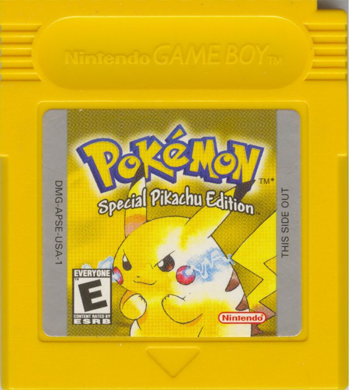 Pokémon Yellow Version: Special Pikachu Edition | Game Boy | physical media | region=North America | source-country=United States | zypher-v2 | moby-8e1d09ff3ff3 | Data by MobyGames.com