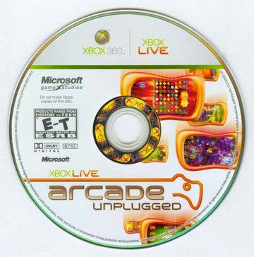 
Xbox Live Arcade Unplugged Volume 1 | Xbox 360 | physical media | Region: North America | source-country=United States | Data by MobyGames.com