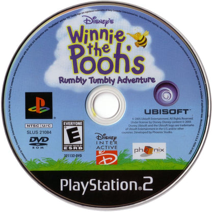 
Disney's Winnie the Pooh's Rumbly Tumbly Adventure | PlayStation 2 | physical media | Region: North America | source-country=Canada,United States | Data by MobyGames.com