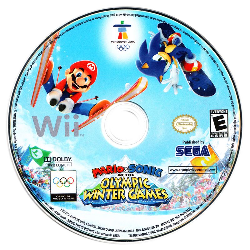 Mario & Sonic at the Olympic Winter Games | Wii | physical media | region=North America | source-country=United States | zypher-v2 | moby-753e31e80ac9 | Data by MobyGames.com