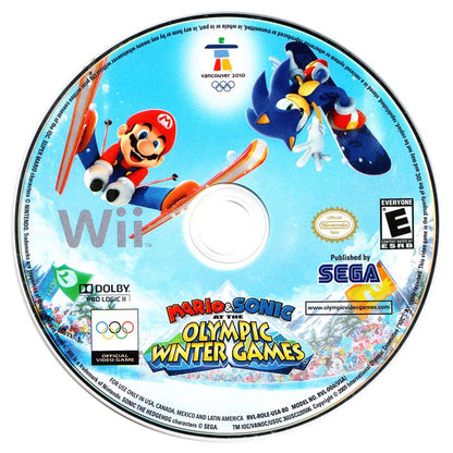 Mario & Sonic at the Olympic Winter Games | Wii | physical media | region=North America | source-country=United States | zypher-v2 | moby-753e31e80ac9 | Data by MobyGames.com