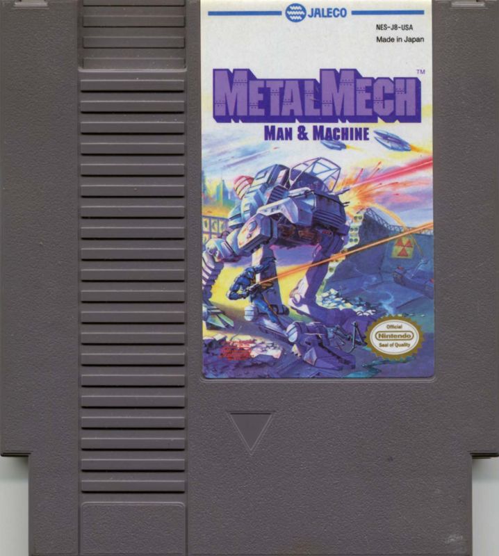 
MetalMech: Man & Machine | NES | physical media | Data by MobyGames.com