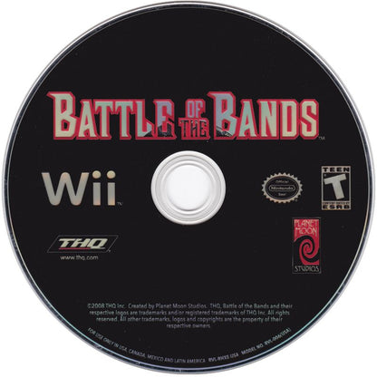 
Battle of the Bands | Wii | physical media | Data by MobyGames.com
