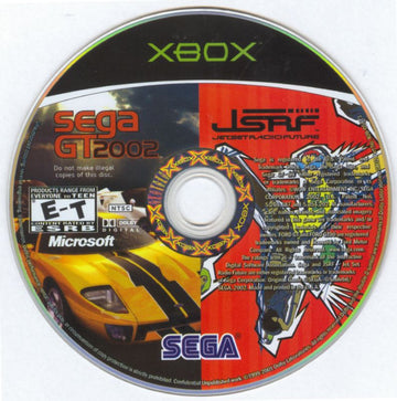 
Sega GT 2002 / JSRF: Jet Set Radio Future | Xbox | physical media | Data by MobyGames.com