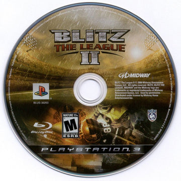 
Blitz: The League II | PlayStation 3 | physical media | Region: North America | source-country=Canada,Mexico,United States | Data by MobyGames.com