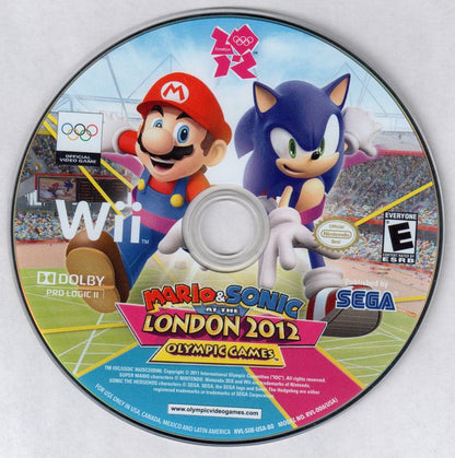 Mario & Sonic at the London 2012 Olympic Games | Wii | physical media | region=North America | source-country=United States | zypher-v2 | moby-566078eb73cb | Data by MobyGames.com