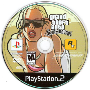 Grand Theft Auto: San Andreas | PlayStation 2 | physical media | region=North America | source-country=Canada,United States | zypher-v2 | moby-08e4345ecd90 | Data by MobyGames.com