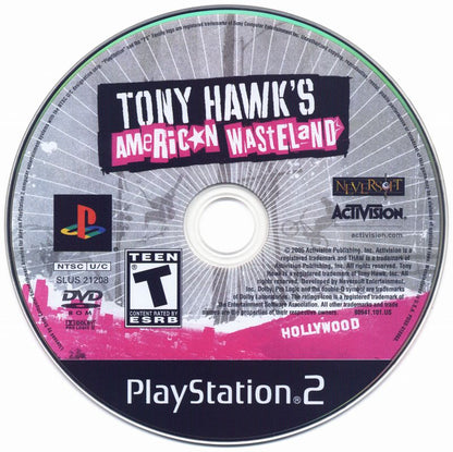 Tony Hawk's American Wasteland | PlayStation 2 | physical media | region=North America | source-country=United States | zypher-v2 | moby-fffa873fbb5b | Data by MobyGames.com
