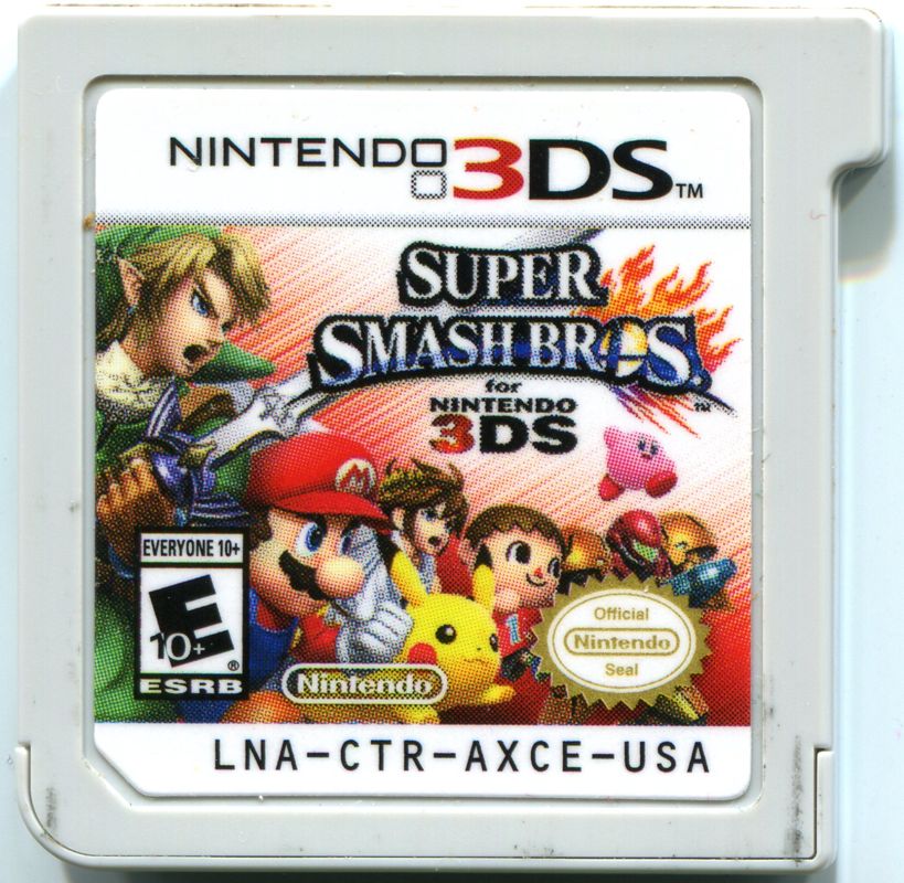 
Super Smash Bros. for Nintendo 3DS | Nintendo 3DS | physical media | Data by MobyGames.com