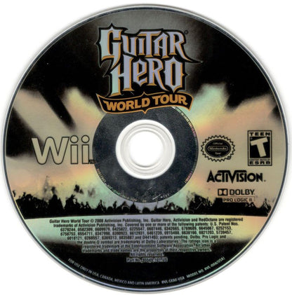 Guitar Hero: World Tour | Wii | physical media | region=North America | source-country=Canada,Mexico,Other,United States | zypher-v2 | moby-92596147dcb9 | Data by MobyGames.com
