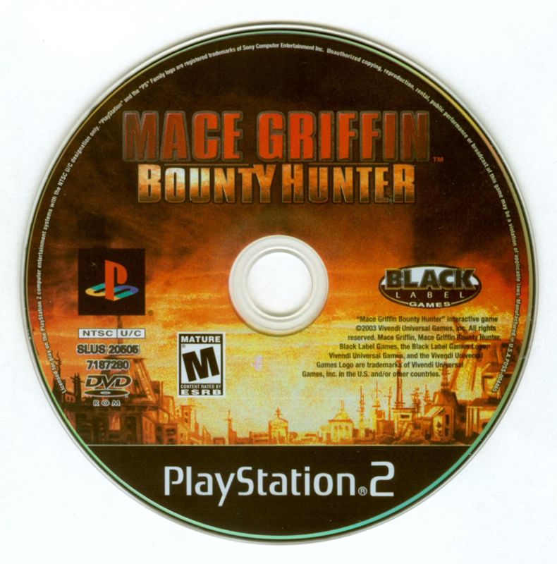 
Mace Griffin: Bounty Hunter | PlayStation 2 | physical media | Region: North America | source-country=Canada,United States | Data by MobyGames.com