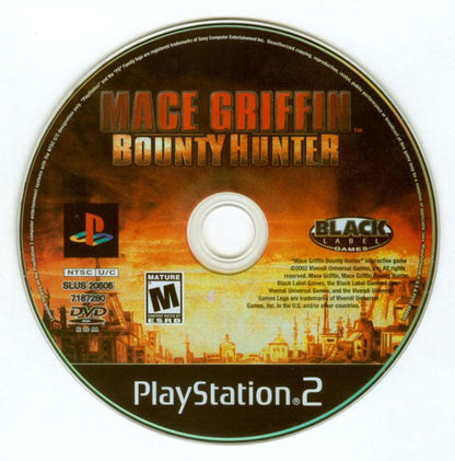 
Mace Griffin: Bounty Hunter | PlayStation 2 | physical media | Region: North America | source-country=Canada,United States | Data by MobyGames.com