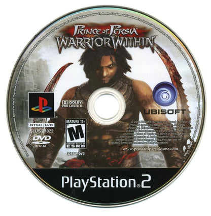 Prince of Persia: Warrior Within | PlayStation 2 | physical media | region=North America | source-country=Canada,United States | zypher-v2 | moby-95bd0aca2caa | Data by MobyGames.com
